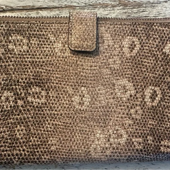 Michael Kors Metallic Clutch - Picture 2 of 4